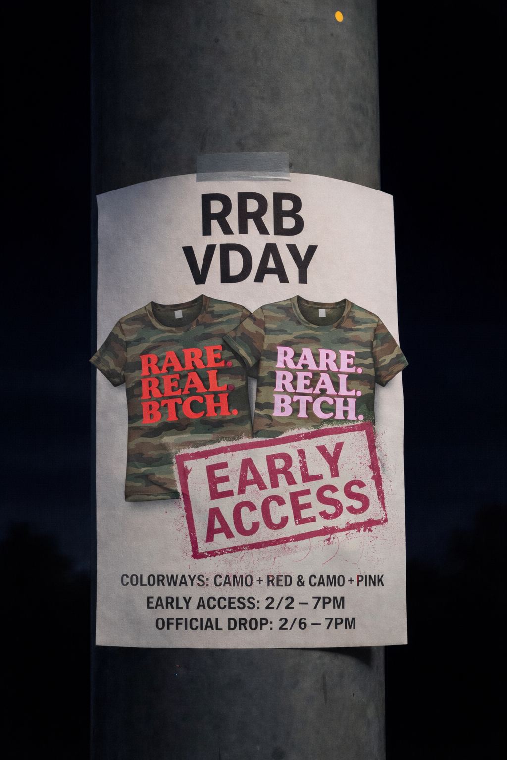 RRB VDAY 2.0 EARLY GRL ACCESS