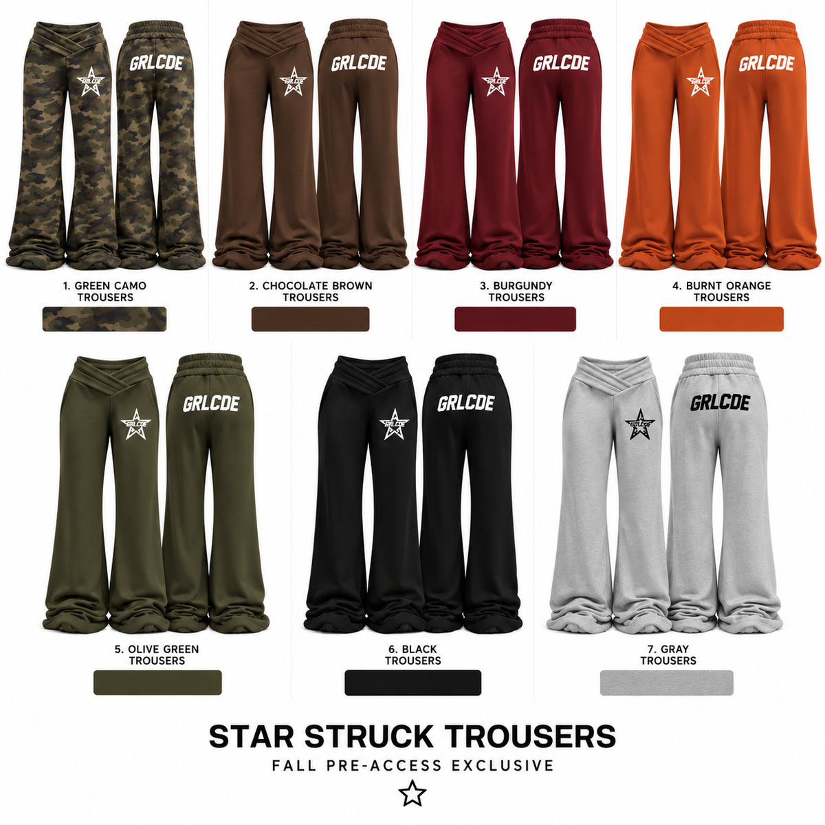 FALL STAR STRUCK TROUSERS (PRE-ACCESS)