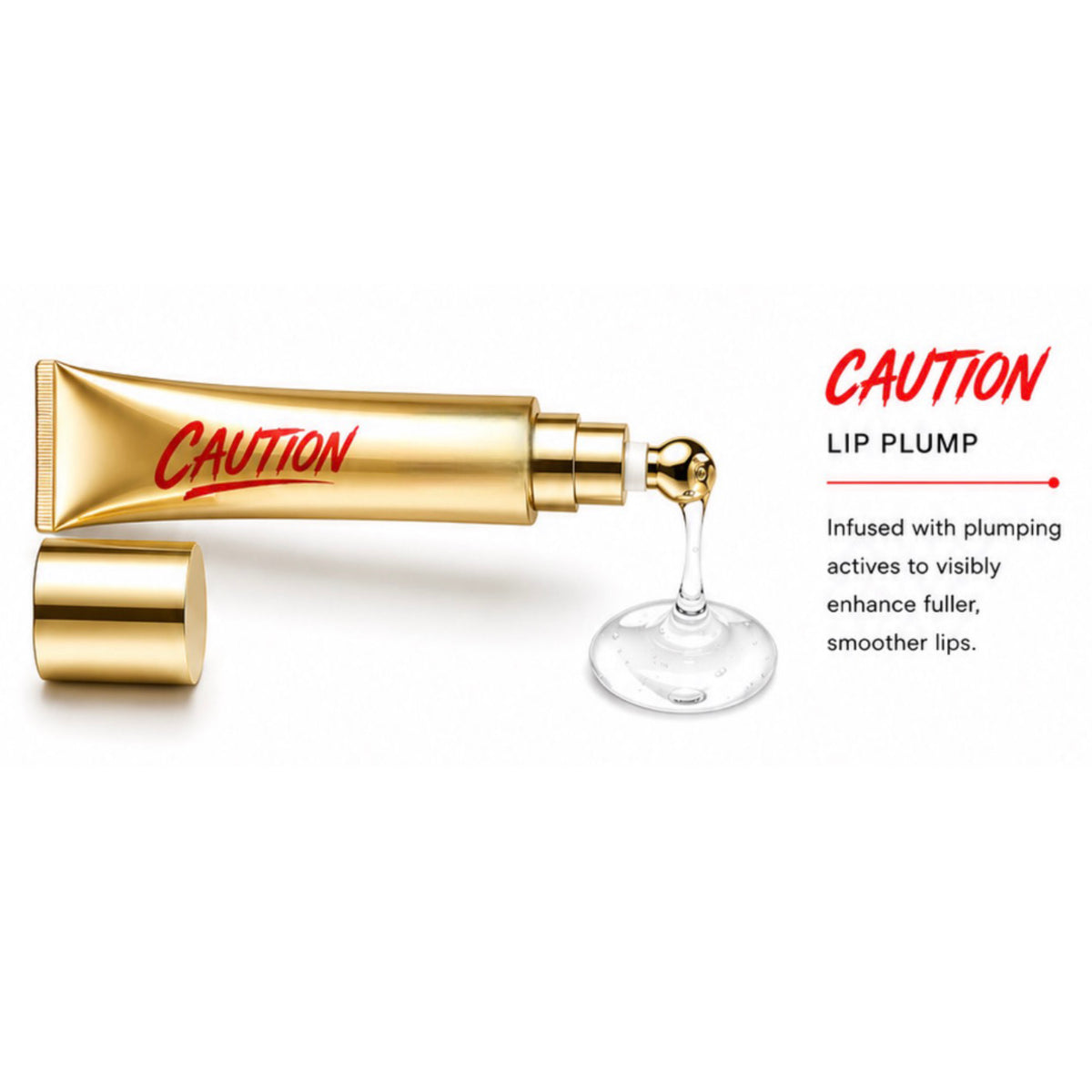 CAUTION CLEAR LIP PLUMPER